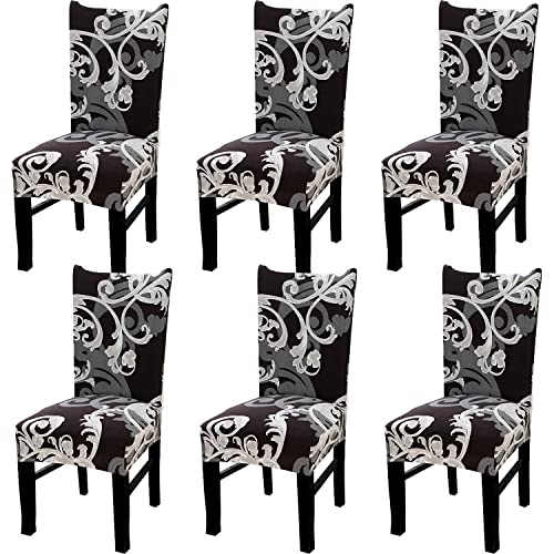 Sillas Comedor Pack 6 Marron Marca Tavie