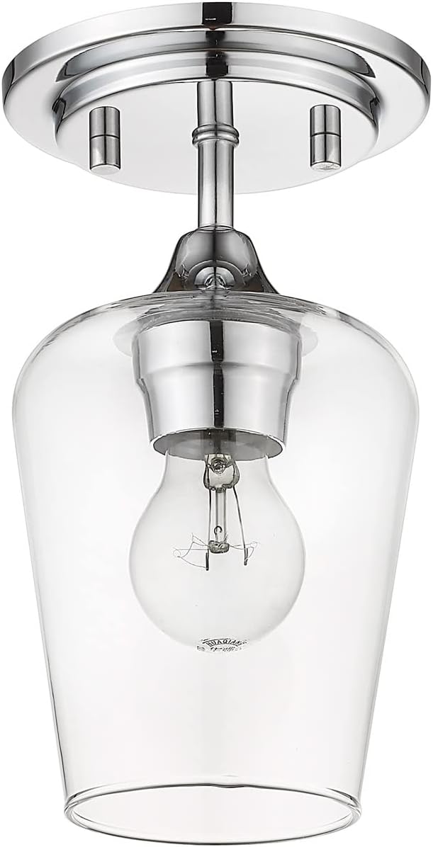 Z-Lite 1 Light Flush Mount 473F1-CH