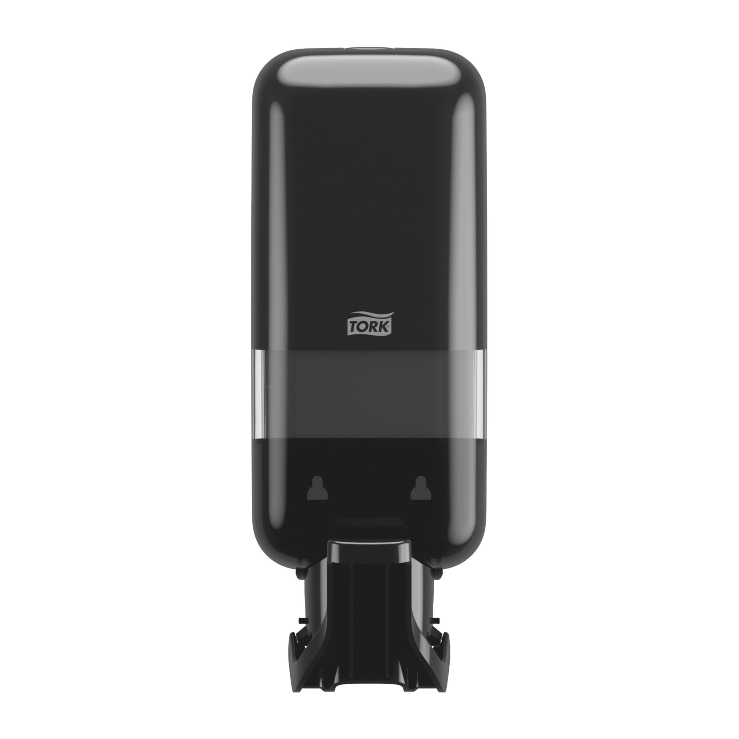 Tork Spender für Seifen und Händedesinfektionsmittel mit Armhebel Schwarz S4, geeignet für Flüssigseife, Schaum und Gel, Elevation Design, 564108