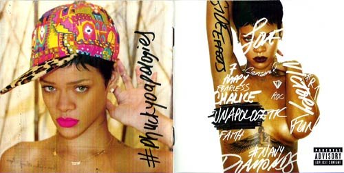 Out Right Now ! (CD Album Rihanna, 14 Tracks & Eminem / David Guetta / Mother Mary / Mikky Ekko/ Chris Brown) What Now / Phresh Out The Runway / Numb / Pour It Up / Loveeeeeee Song / Nobody's Business / Stay / Love Without Tragedy / Ride My Pony (Jump) u.a.