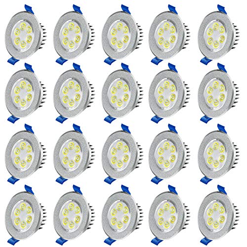 Spot LED encastré salle de bain et cuisine UISEBRT extra plat