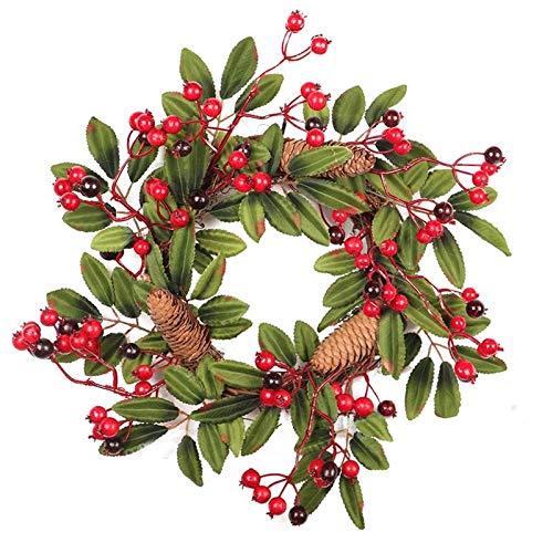 Couronne de noël décoration traditionnelle à offrir pour embellir la maison