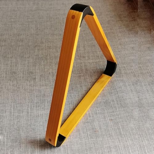 Support de boules de billard en bois de pin robuste triangle 8-ball de table - 4