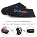 Dr. Foot's Adjustable Orthopedic Heel Lift Inserts, Height Increase Insole for Leg Length Discrepancies, Heel Spurs, Heel Pain, Sports Injuries, and Achilles tendonitis (Black, 2 Layers)