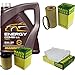 Produktbild QR-PARTS 69140049 Filter Set Inspektionspaket 5 Liter MANNOL Motoröl Energy Combi LL 5W-30 API SN/CF MANN-FILTER Luftfilter Innenraumfilter Ölfilter