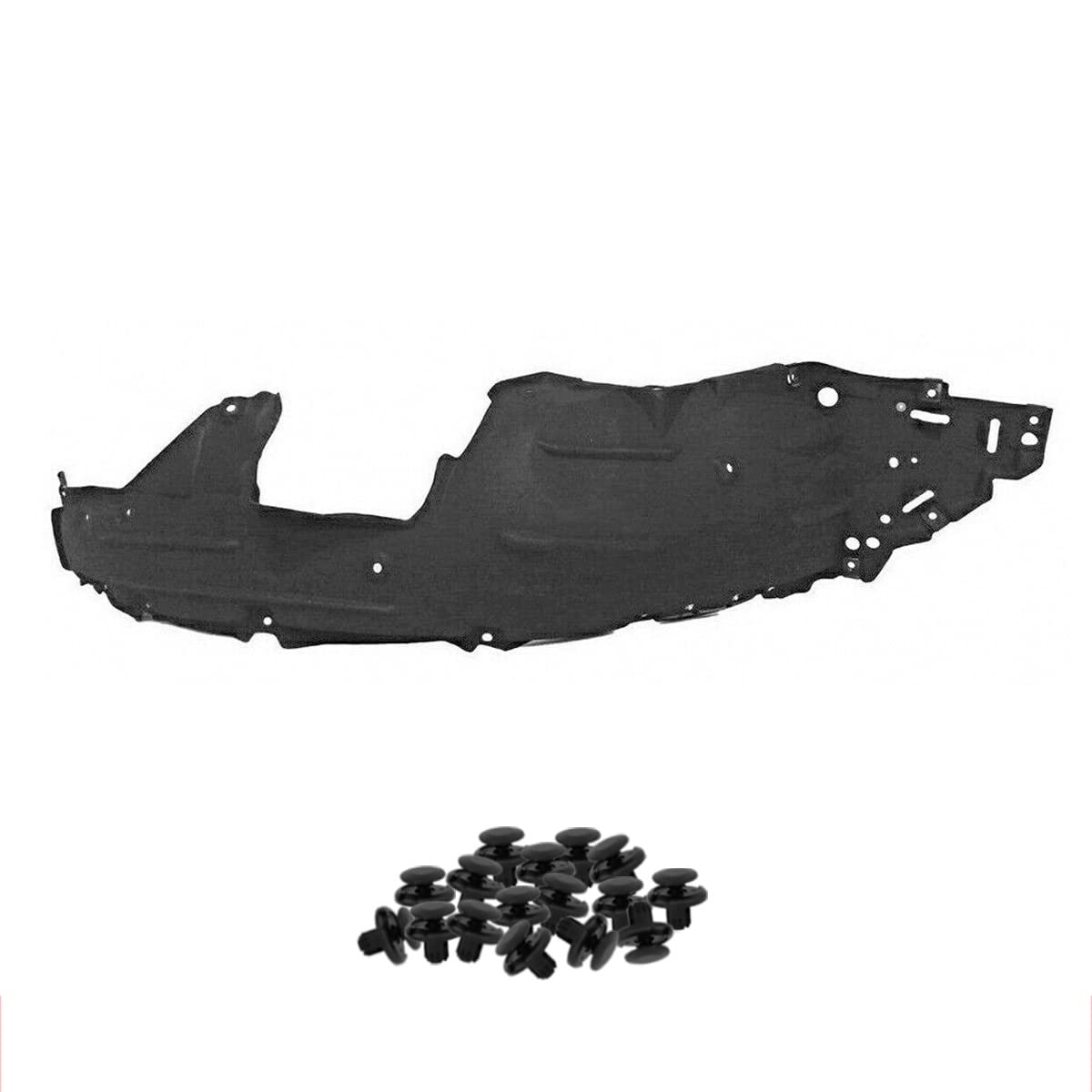 Amazon.com: Parts N Go Fender Liner w/Clips For 2019-2022 HR-V EX