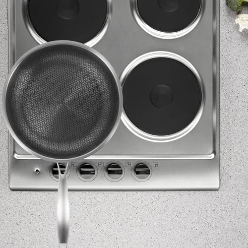 Wok de acero inoxidable antiadherente Happyyami miniatura 5