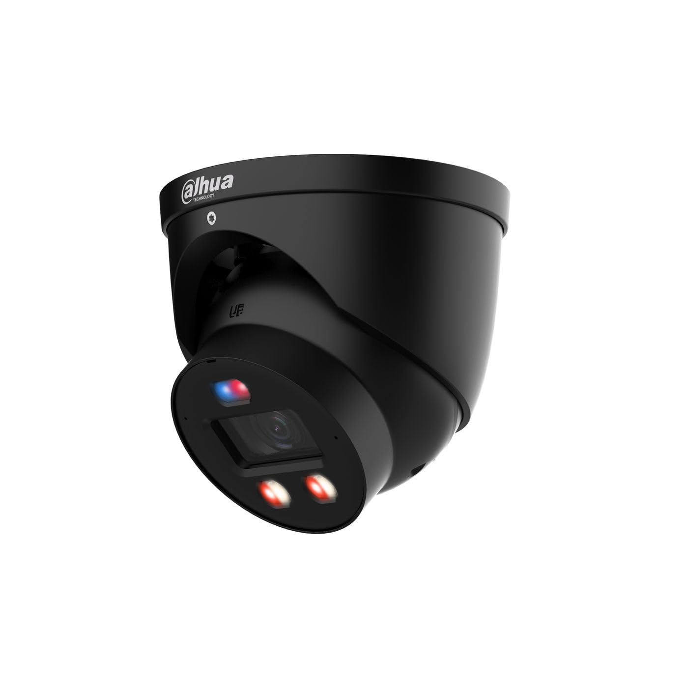 Dahua 6MP Smart Dual Light Active Deterrence Fixed-focal Eyeball WizSense TIOC Pro Network Camera (Black)