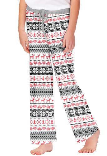 Image of Remimi Girl Boy Plaid Pants Drawstring Summer Casual Loose Bottoms 5-14 Years