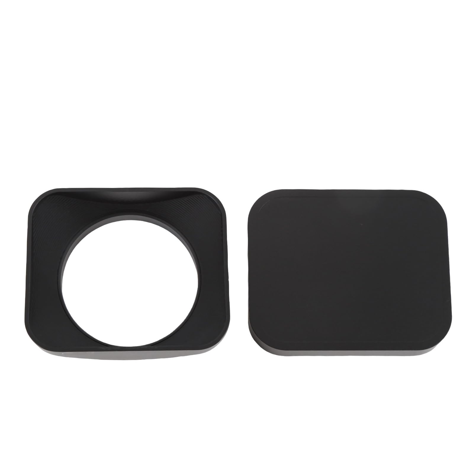 Generic Paraluce per Fotocamera Resistente Paralume Quadrato in Lega di Alluminio per Fotografia All'aperto 1 Pezzo (49 mm)