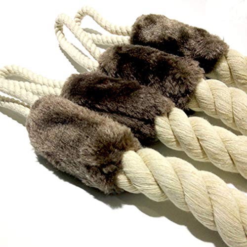 Brinquedo para cães de estimação - brinquedo de brinquedo de corda de algodão para animais de estima