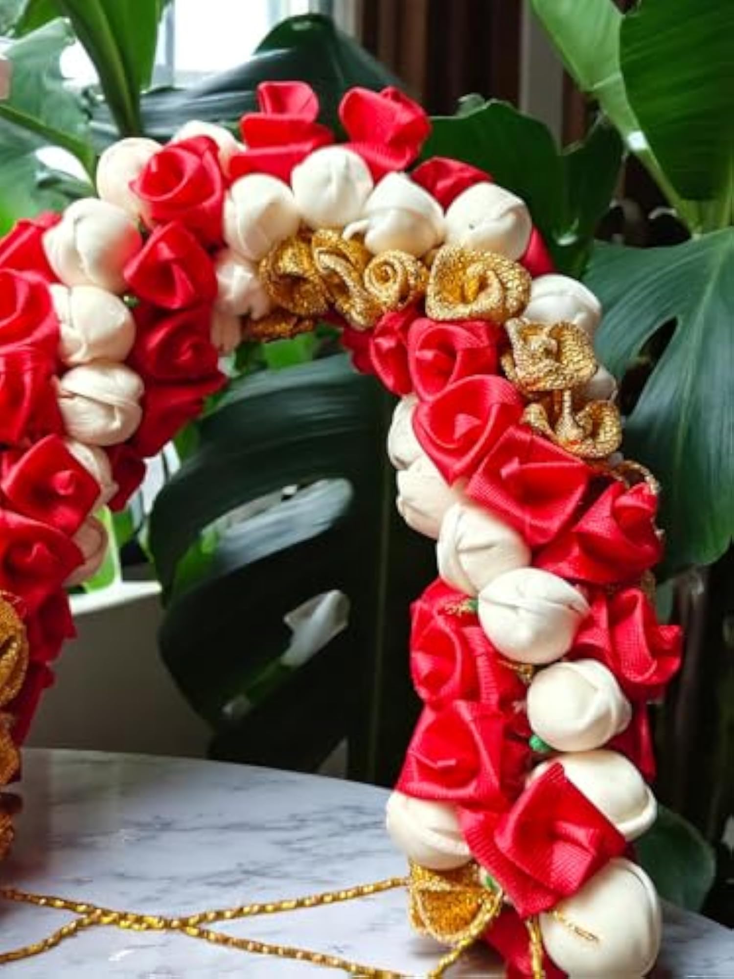 Artificial Mogra Gajra for Hair Bun, Traditional Accessory