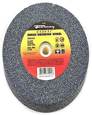 Forney 8-Inch Bench Grinding Wheel - 36-Grit Aluminum Oxide For Sharpening & Grinding