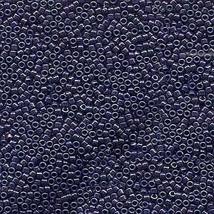 Metallic Midnight Purple (Db135) Delica Myiuki 11/0 Seed Bead 7.2 Gram Tube Approx 1400 Beads