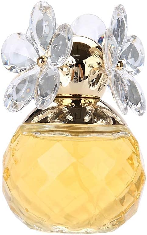 Eau de Toilette for Women, Fresh Perfume Long Lasting Flower Fruity Fragrance Female Perfume 60ml, Gold