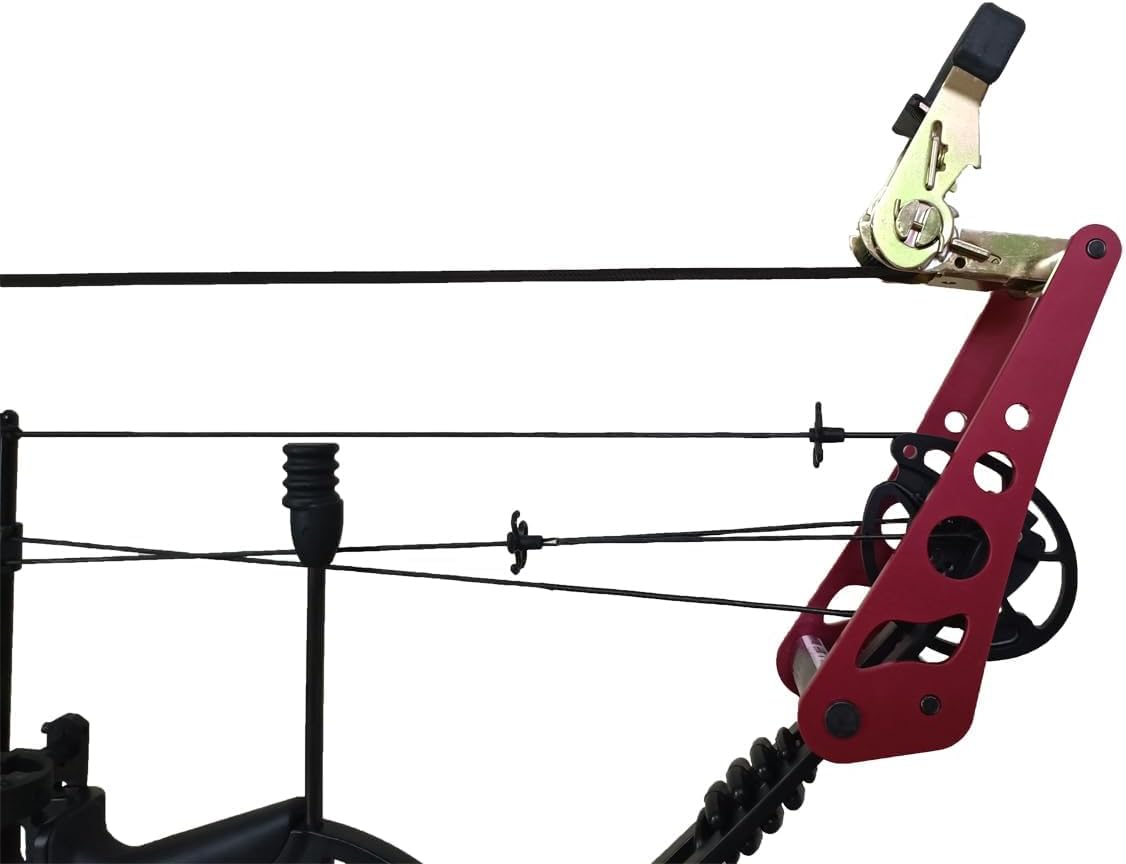 WCS Portable Archery Compound Bow Press Ratchet Open Tool Accessories Bow String Replacement Tool