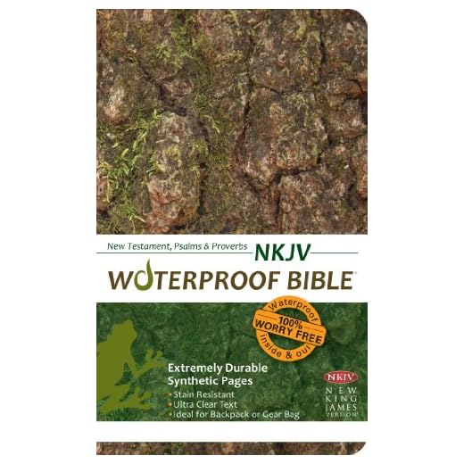 Waterproof Durable New Testament with Psalms and Proverbs-NKJV-Camouflage
