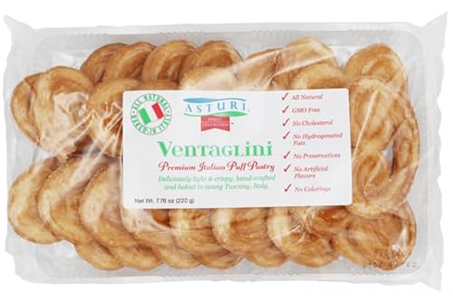 KGF -asturi Ventaglini Premium Italian Puff Pastry, All Natural, No