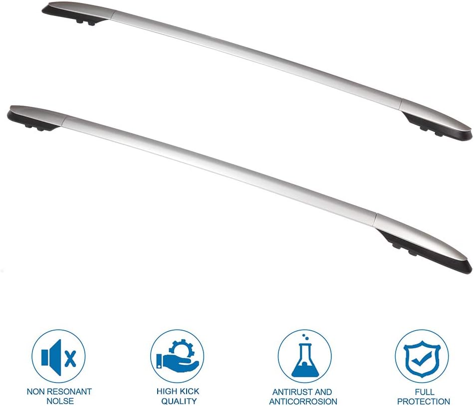 SCITOO Roof Rack Cross Bar for Toyota RAV4 2013-2018 165LBS Cargo Bars Silver