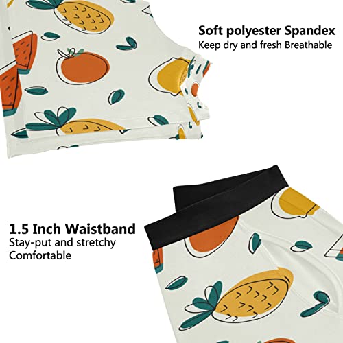 Bóxer para hombre calzoncillos de frutas pack de 2 ropa interior elástica transpirable 4
