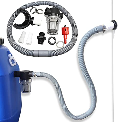 Regensammler Fallrohr,Speedy Regensammler,Regenwassersammler Fallrohr mit...