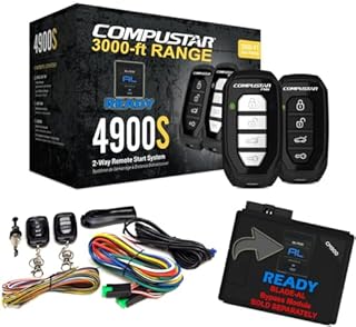 Compustar CS4900-S (4900S) 2-Way Remote Start and Keyless Entry System with 3000-ft Range