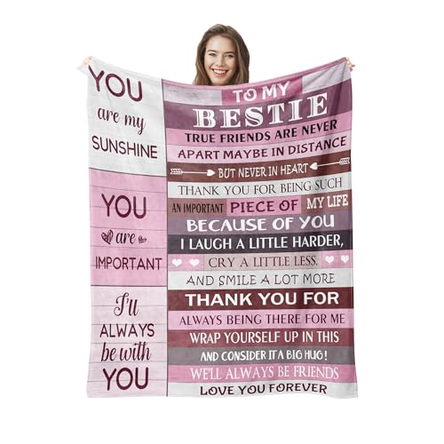 Pozevan Best Friend Birthday Gifts, Bestie Gifts for Women, Friendship Present, Soul...