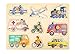 Small Foot Small Foot-11503 Puzzle Città, Legno con Motivi dettagliati del Veicolo, a Partire dai 12 Mesi Giocattoli, Multicolore, 11503
