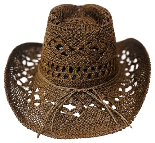 Chapéu Country Marrom Sertanejo Rodeio Shows Peão Cowboy Unissex