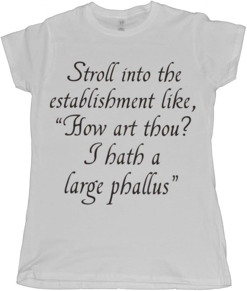 21 Century Clothing Women's Macklemore Thrift Shop Shakespeare Parody T - Shirt