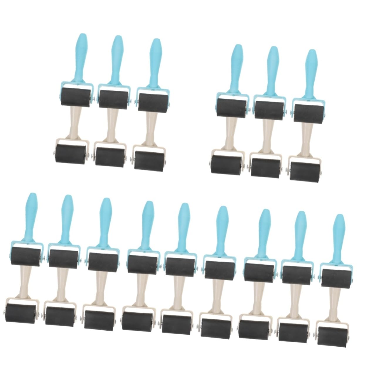 Artibetter 30stücke Teiliges Druckwalzen Für Flexible Druckwerkzeuge Für Malerei Stempeln Und Prägung Und Kunststoffrollen Und Leicht Zu Reinigen Lagern