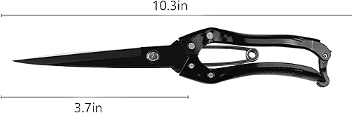 Miniatura 2 de Tijeras para Ovejas de Césped - Mango Recubierto Resistente al Desgaste, Acero al Manganeso de Doble Filo, Resorte Fuerte Adecuado para Esquila