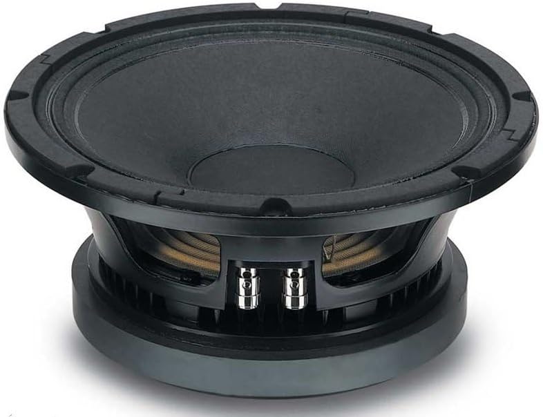 Eighteen Sound 18 10M600-810-inch Speaker Ferrite Midrange Driver 8 Ohms with Exceptional Sensitivity Over The Middle Frequency Band 800-Watt