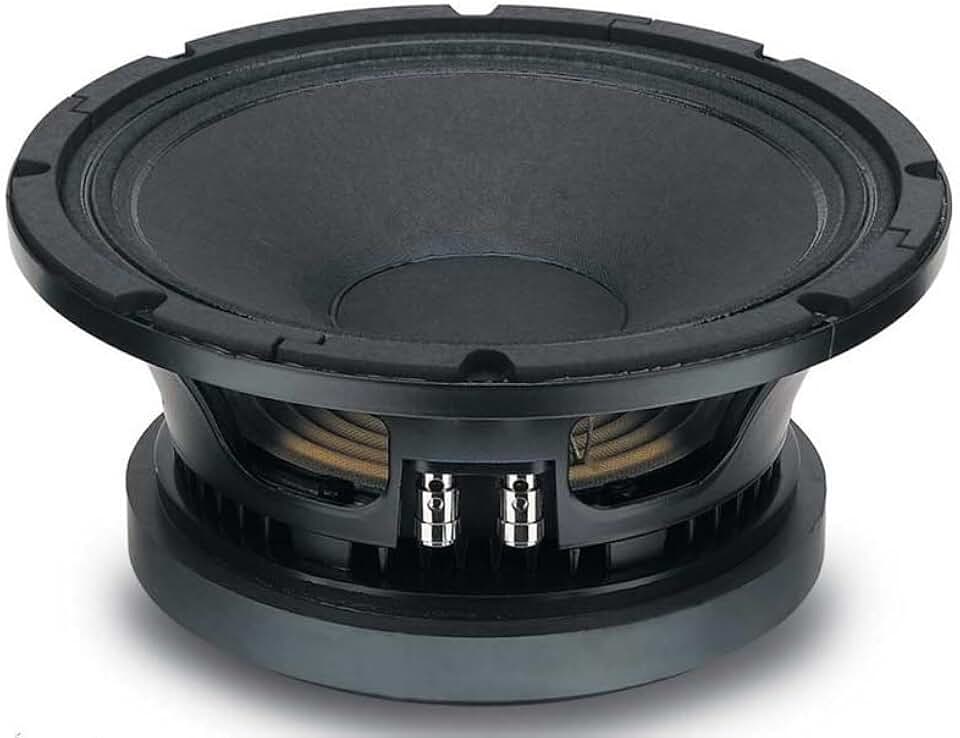 Eighteen Sound 18 10M600-810 polegadas Alto-falante Ferrite Midrange Driver 8 Ohms com sensibilidade excepcional sobre a banda de frequência média 800 Watt