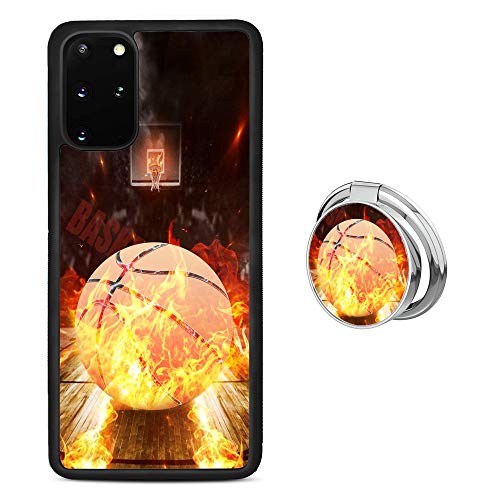 Feloowse Case for Samsung Galaxy S20 Plus Case with Ring Holder Stand Custom Pattern Design Flaming Basketball Samsung Galaxy S20 Plus Case Anti-Slip TPU + Hard PC Back Protective Case Feloowse Case for Samsung Galaxy S20 Plus Case with Ring Holder Stand Custom Pattern Design Flaming Basketball Samsung Galaxy S20 Plus Case Anti-Slip TPU + Hard PC Back Protective Case