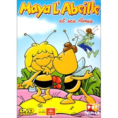 Figurine Maya L'abeille Volante - Neuve Sous Blister - PVC Plastique
