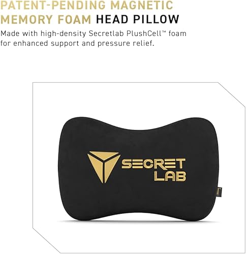 Vista 4 de Secretlab Titan Evo House Lannister - Silla para videojuegos, reclinable, ergonómica y cómoda con reposabrazos 4D, almohada magnética para la cabeza