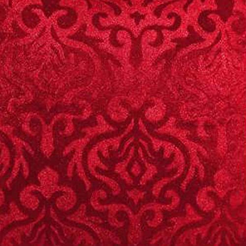 Image of Velvet Cushion Covers for Sofa, Bedroom & Living Room (Maroon, 12 x 12 Inch, Set of 5)