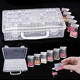 Multi-use: Es kann als Diamant Stickerei Malerei Zubehör Aufbewahrungsbox, Medizin-Box oder zur Aufbewahrung Ohrringe, Halskette, Perlen, Nail Art Zubehör, Fingerring, kleinen Schmuck oder Angelhaken verwendet werden. Box für Werkzeuge.