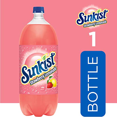 Sunkist Strawberry Lemonade Soda, 2 L Bottle #TOP6