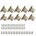 ANGELIA COMEAUX 10pcs Full Overlay Klapptisch Bücherregal Kleiderschrank Selbstschließendes Schrankscharnier Möbelzubehör Zuhause mit Federfenstertür
