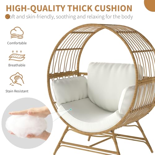 Luxury Outdoor Wicker Lounge Chair