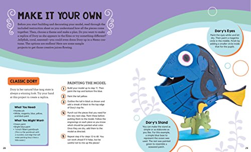 IncrediBuilds: Finding Dory Deluxe Book and Model Set