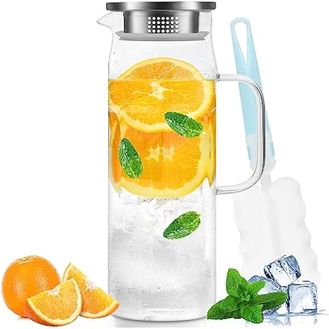 Yirilan Carafe en Verre 1.5L Cover