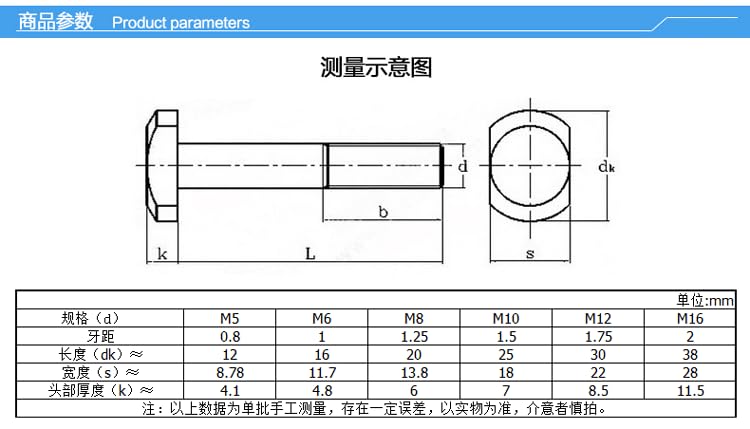 10PCS M5 M6 M8 M10 M12 A2 STAINLESS STEEL 304 T Hammer Head Bolt Screws T Slot Drop-In Stud Silver Tone - (Thread Diameter: M5, Length: 25mm)
