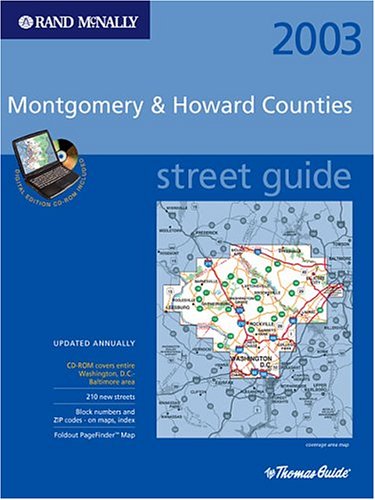 Thomas Guide Book Thomas Guide 2003 Montgomery & Howard Counties Street Guide: Spiral ...