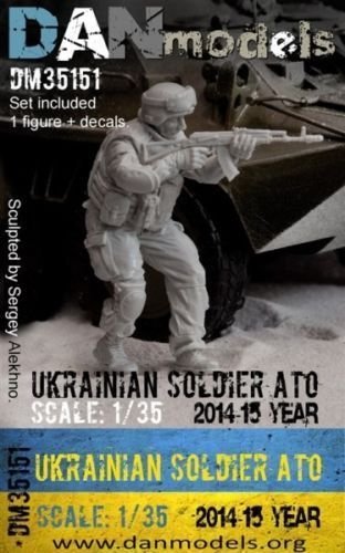 Soldat ukrainien 2014-15 Ukraine ATO figurine plastique 1/35 DAN Modèles 35151