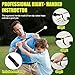 Golf Swing Trainer with Click Feedback - Retractable Training Aid for Grip, Arm Connection & Swing Correction, Indoor/Outdoor Practice for Right & Left Handed Golfers