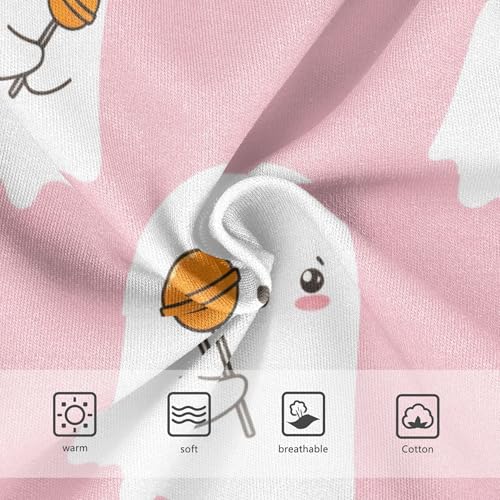 Cute White Cartoon Ghosts Sweets Cute Panties Girl Girls Underwear Toddlers Cotton Designer Briefs Undies Kids 2t3