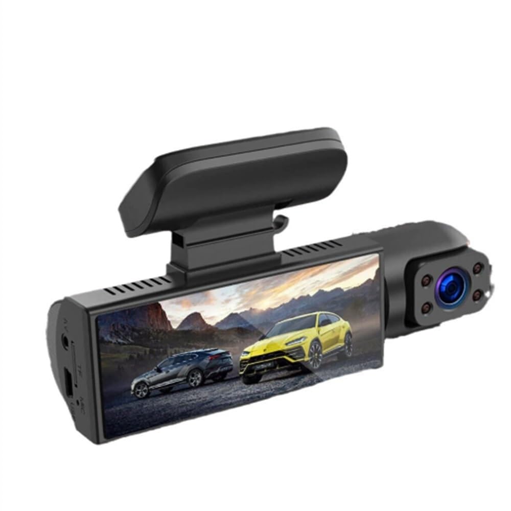 2024 Model: WiFi HD Dual Dash Cam with Front &amp; Rear Cameras